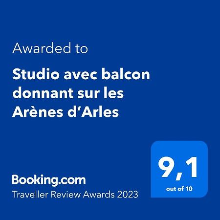 Studio Avec Balcon Donnant Sur Les Arenes D'Arlés Exterior foto