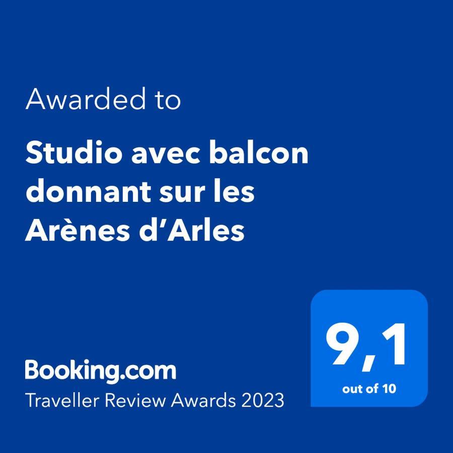 Studio Avec Balcon Donnant Sur Les Arenes D'Arlés Exterior foto
